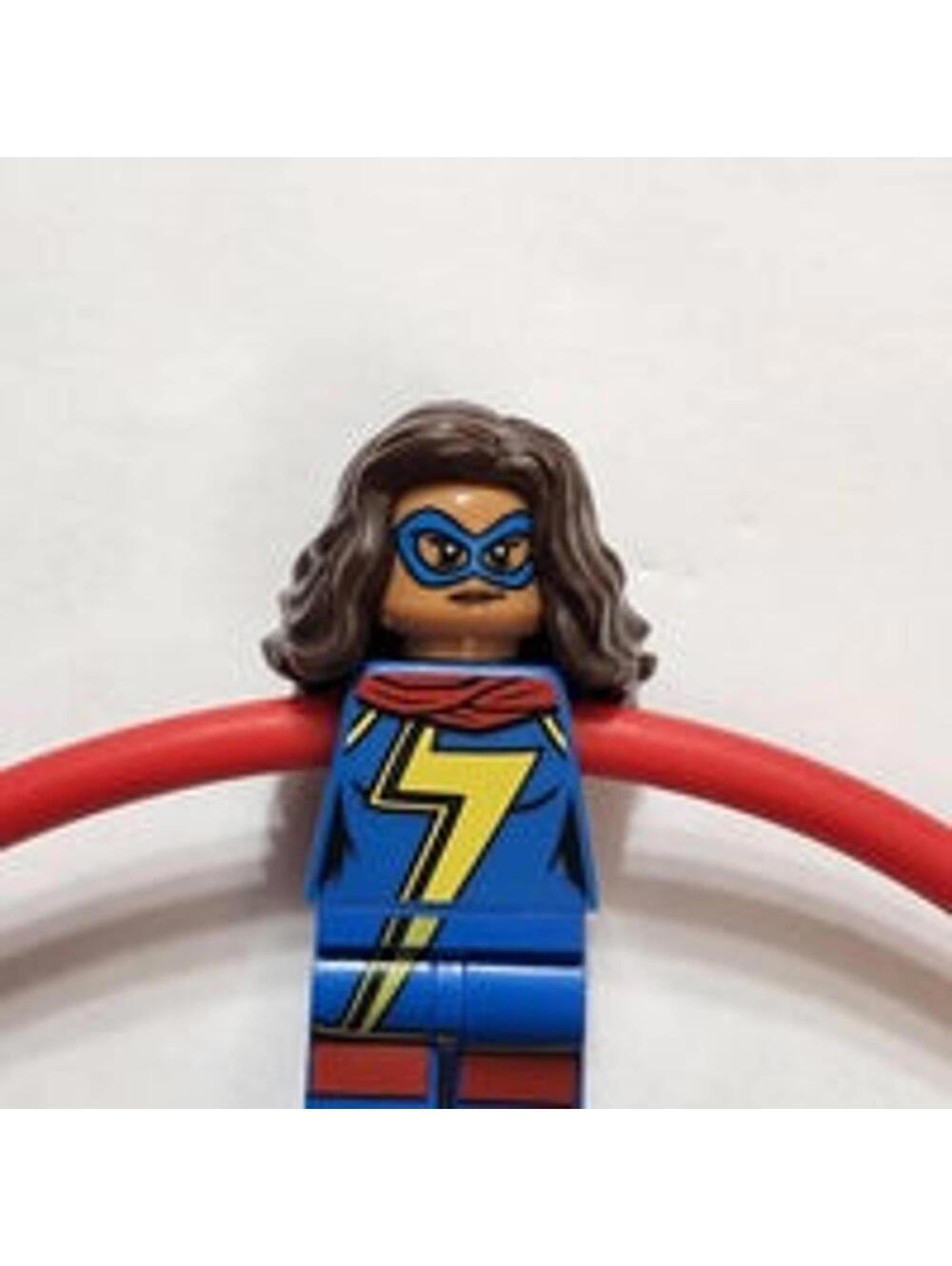 Authentic Ms Marvel Lego Mini Figure 76076 Kamala Khan - Picture 1 of 7